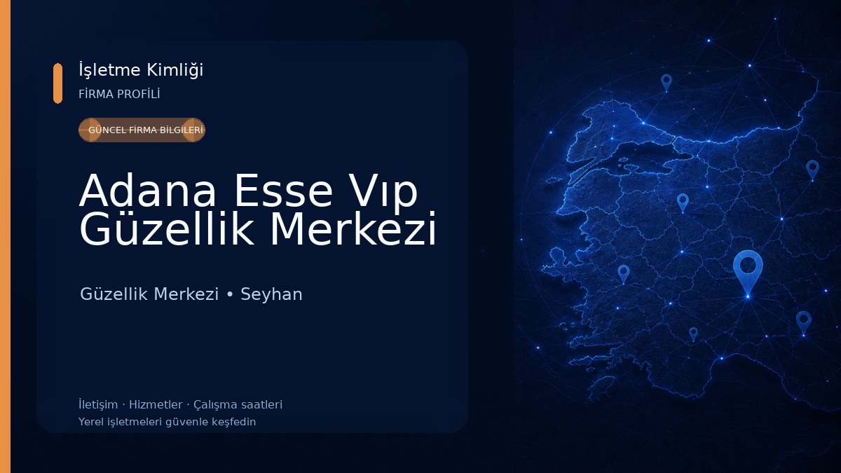 Adana Esse Vıp Güzellik Merkezi Güzellik Merkezi