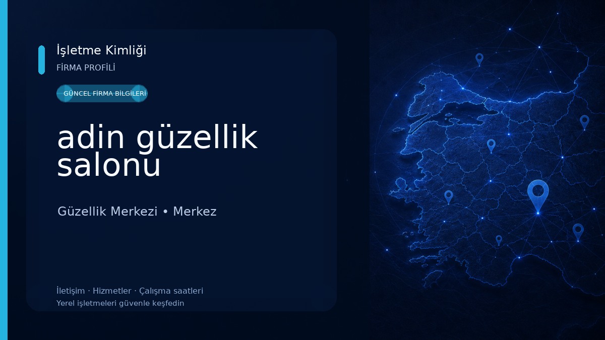 adin güzellik salonu Güzellik Merkezi