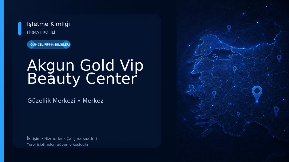 Akgun Gold Vip Beauty Center Güzellik Merkezi