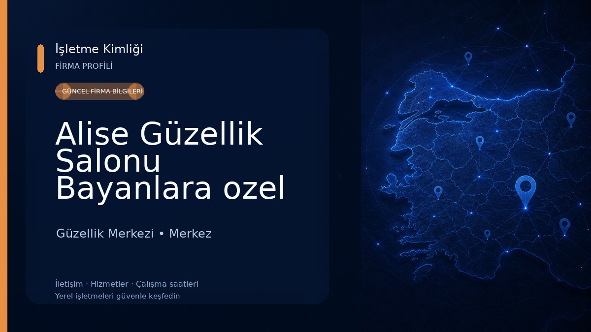Alise Güzellik Salonu Bayanlara ozel Güzellik Merkezi