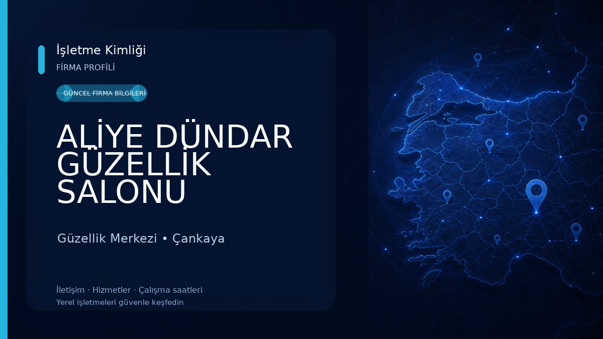 ALİYE DÜNDAR GÜZELLİK SALONU Güzellik Merkezi