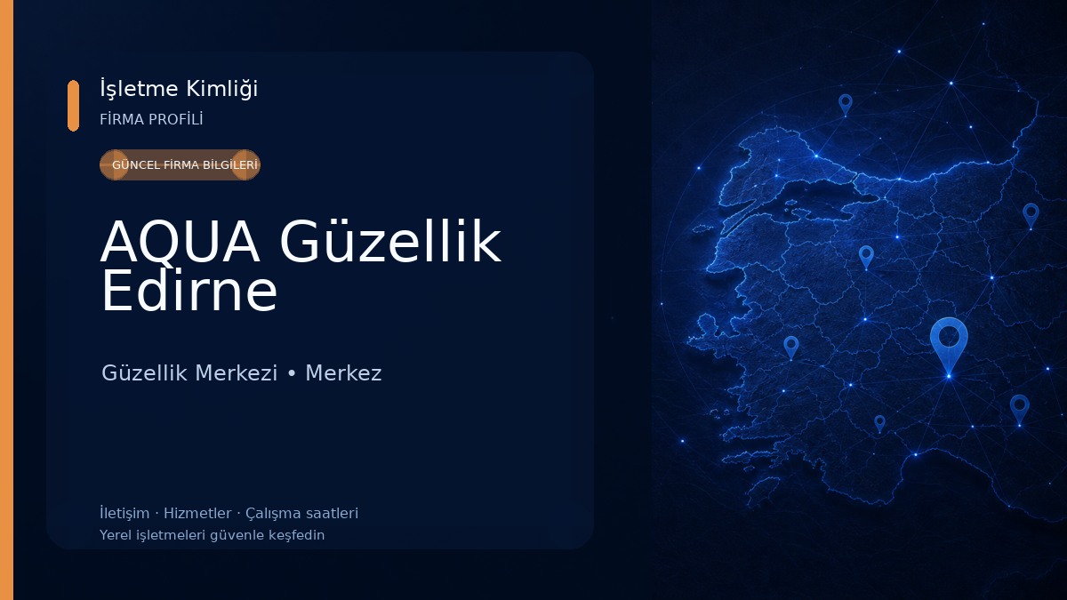 AQUA Güzellik Edirne