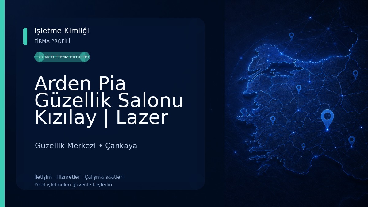 Arden Pia Güzellik Salonu Kızılay | Lazer Epilasyon | Cilt Bakımı | Kaş Tasarım | Kirpik Lifting | Depilasyon 