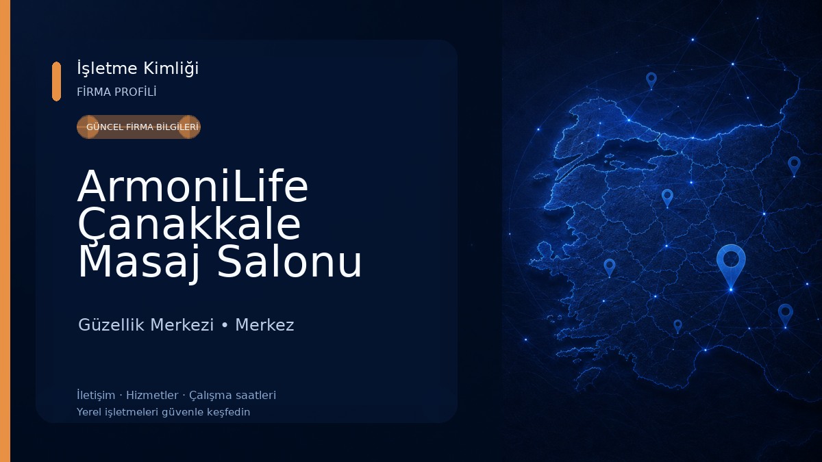 ArmoniLife Çanakkale Masaj Salonu Güzellik Merkezi