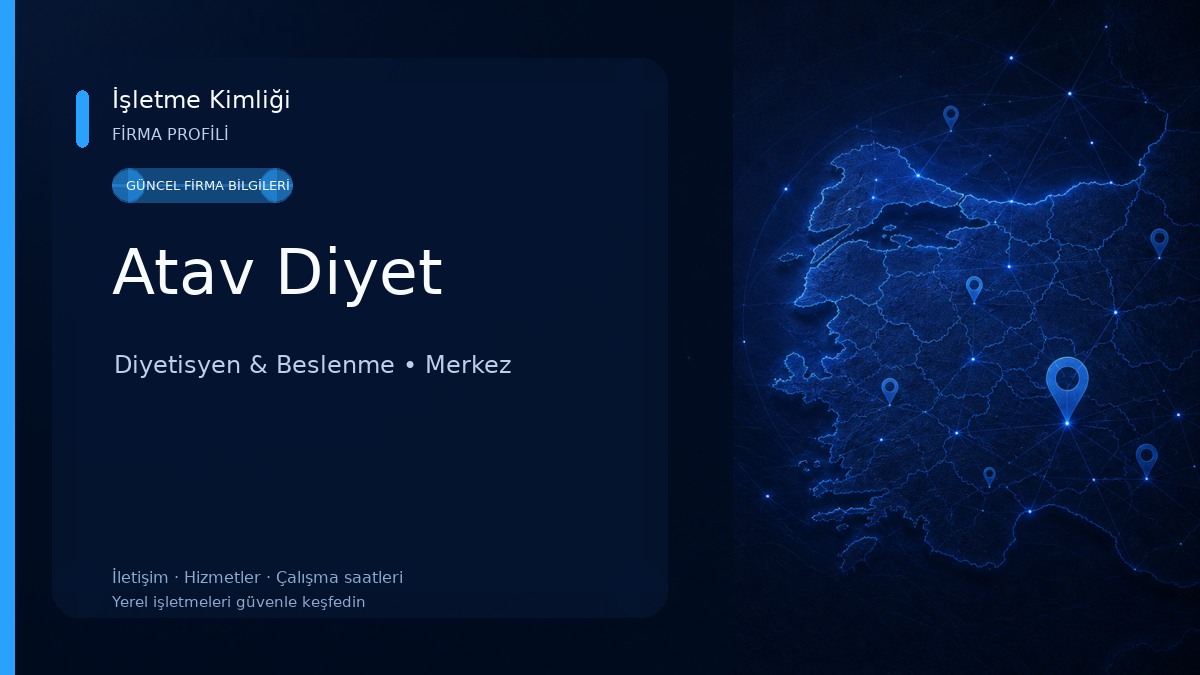 Atav Diyet Diyetisyen & Beslenme