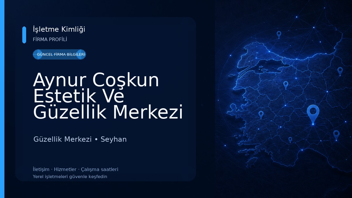 Aynur Coşkun Estetik Ve Güzellik Merkezi Kuaför Salonu Güzellik Merkezi