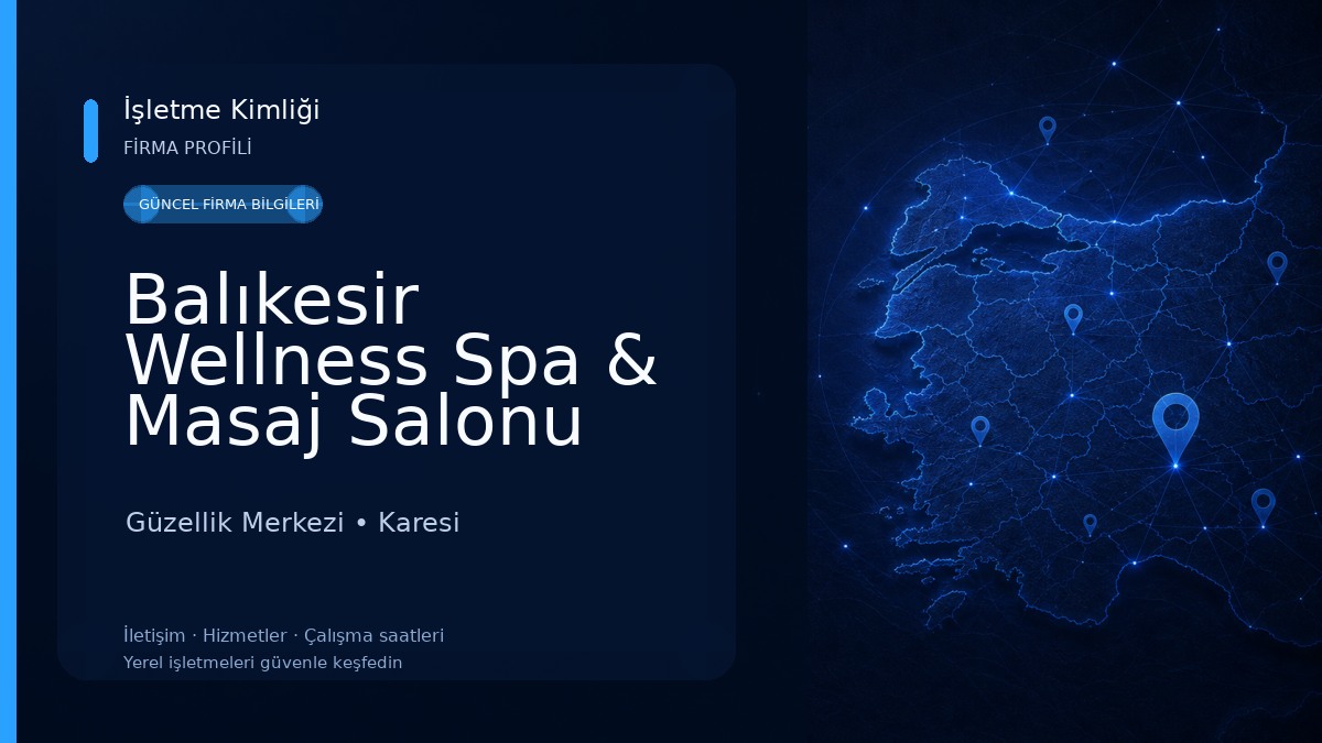 Balıkesir Wellness Spa & Masaj Salonu Güzellik Merkezi