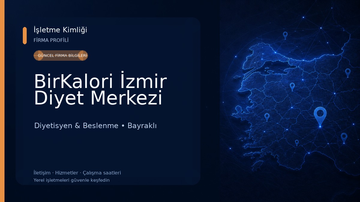 BirKalori İzmir Diyet Merkezi Diyetisyen & Beslenme