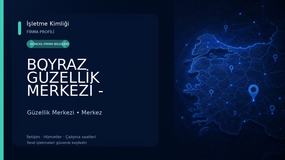 BOYRAZ GÜZELLİK MERKEZİ - Çorum Güzellik Salonu 