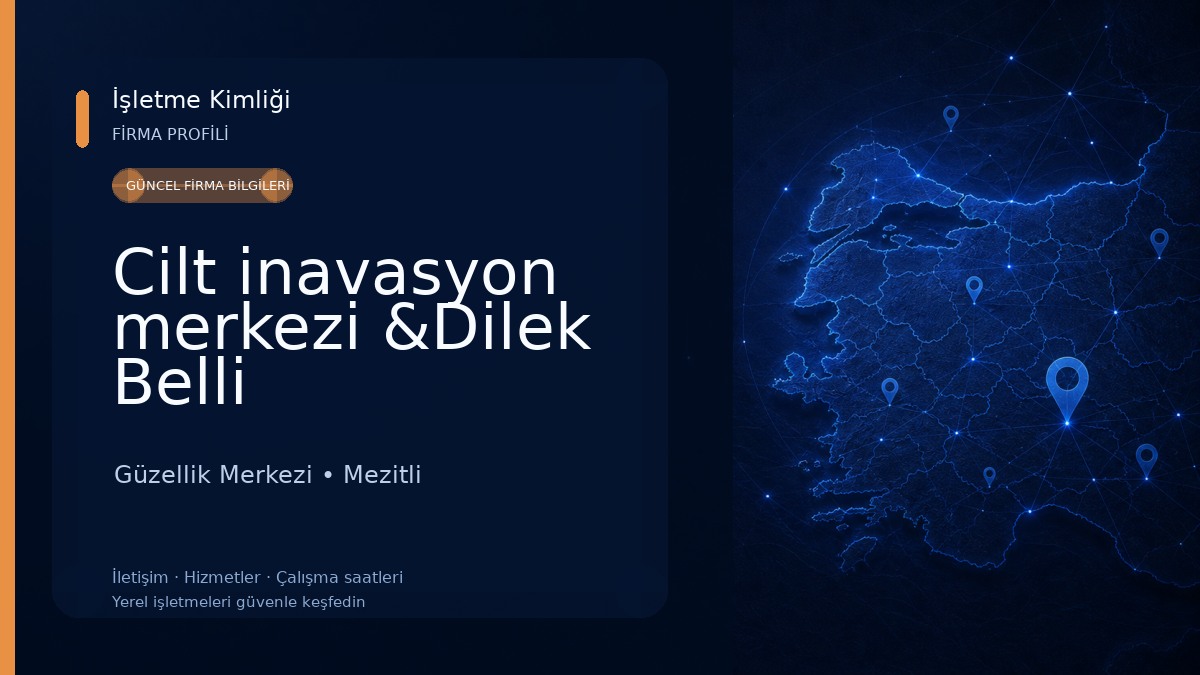 Cilt inavasyon merkezi &Dilek Belli Güzellik Merkezi