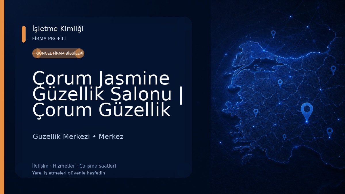 Çorum Jasmine Güzellik Salonu | Çorum Güzellik Salonu