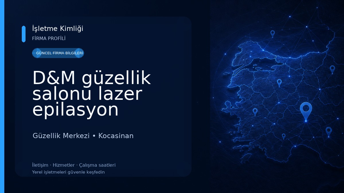 D&M güzellik salonu lazer epilasyon Güzellik Merkezi