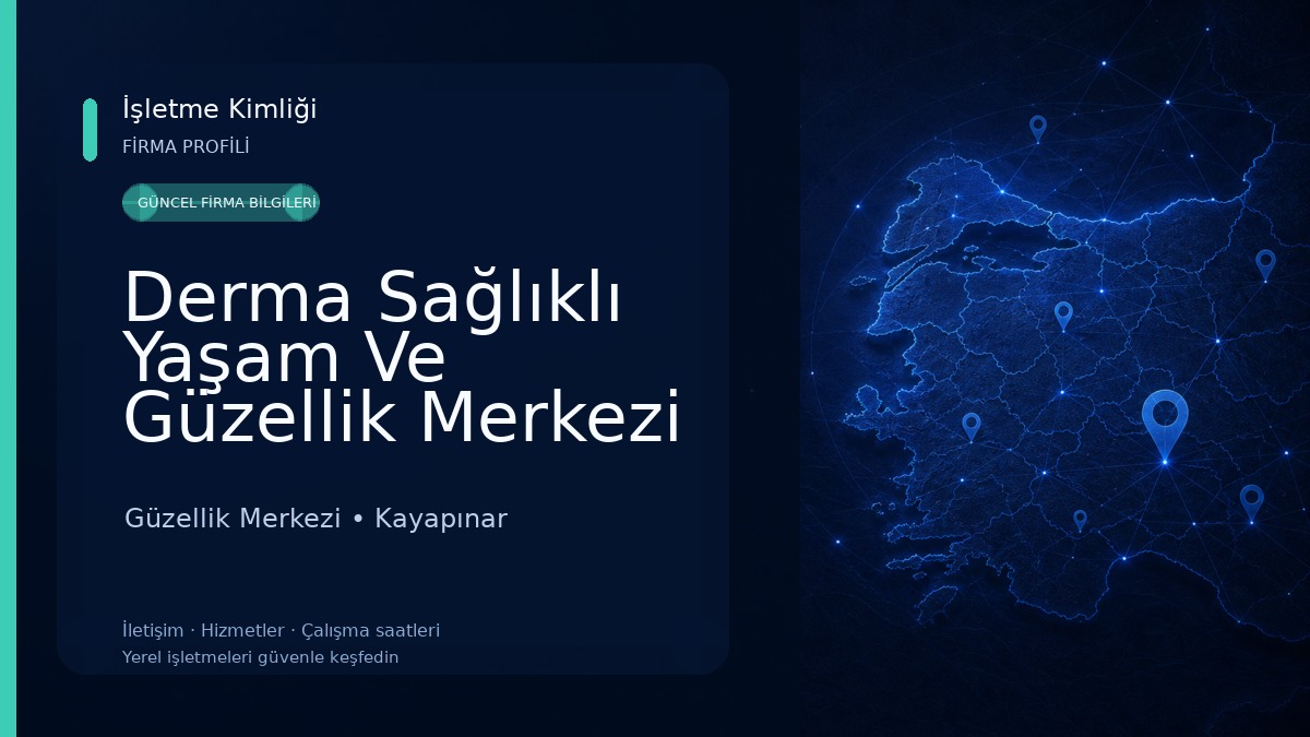 Derma Sağlıklı Yaşam Ve Güzellik Merkezi Güzellik Merkezi
