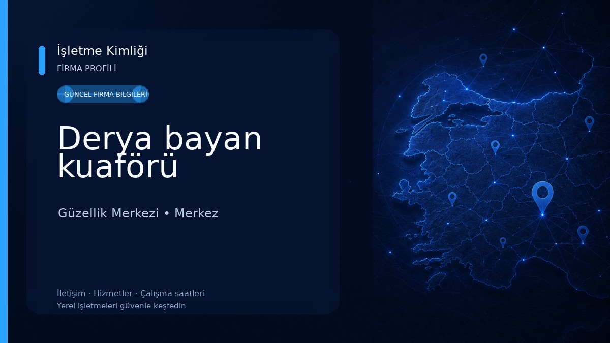 Derya bayan kuaförü