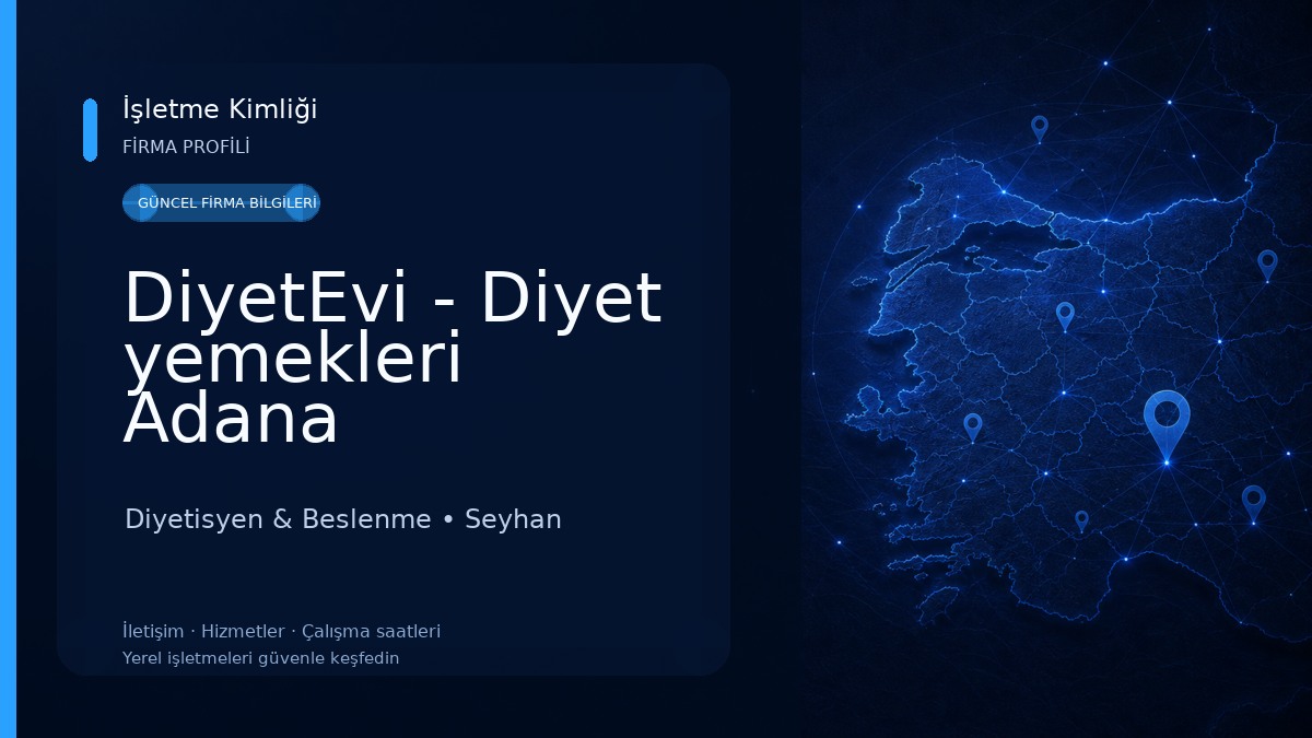 DiyetEvi - Diyet yemekleri Adana Diyetisyen & Beslenme
