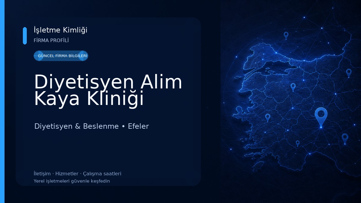 Diyetisyen Alim Kaya Kliniği Diyetisyen & Beslenme