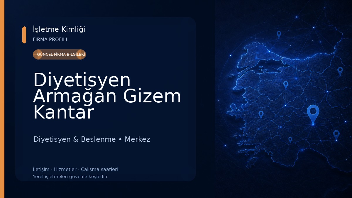 Diyetisyen Armağan Gizem Kantar