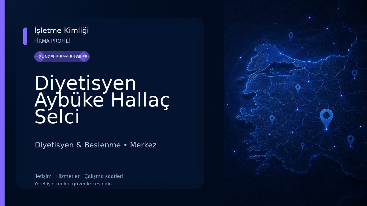 Diyetisyen Aybüke Hallaç Selci 