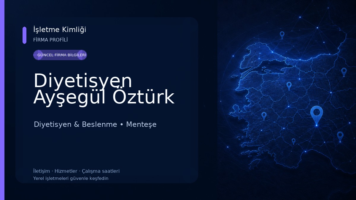 Diyetisyen Ayşegül Öztürk 