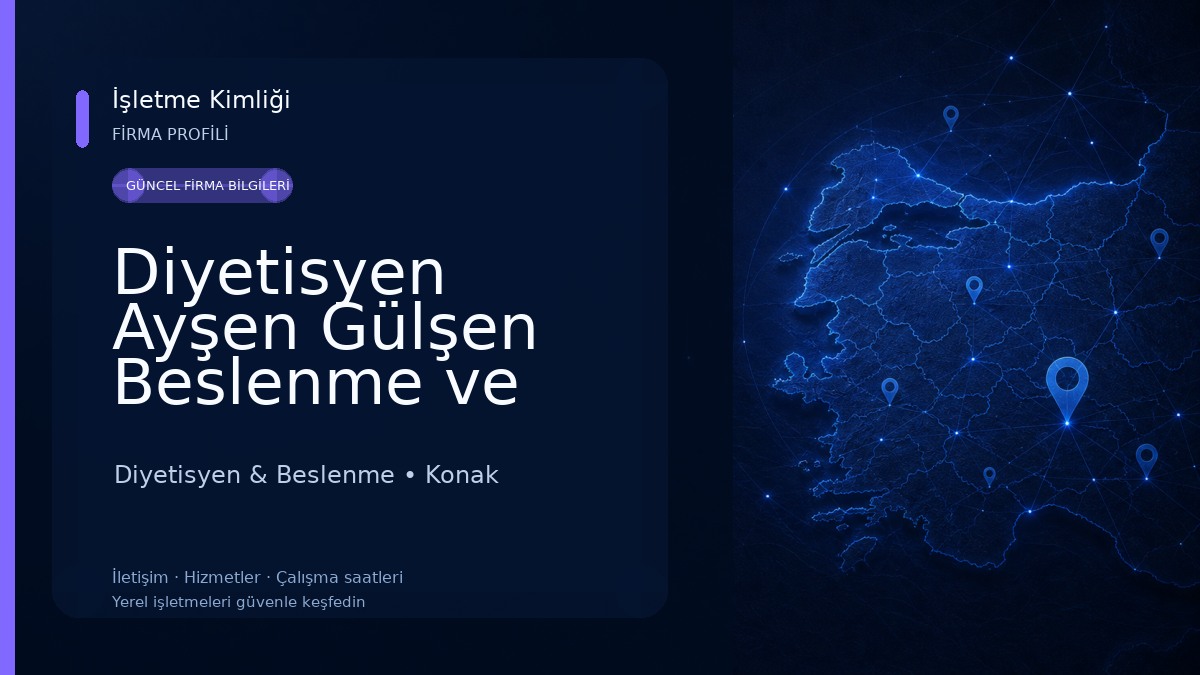 Diyetisyen Ayşen Gülşen Beslenme ve Diyet Danışma Merkezi
