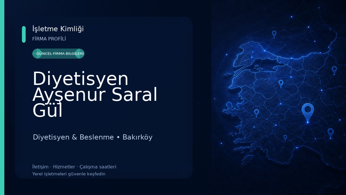 Diyetisyen Ayşenur Saral Gül