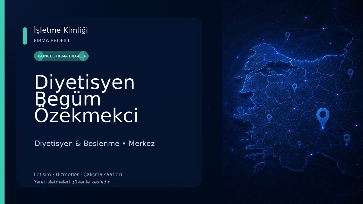 Diyetisyen Begüm Özekmekci Diyetisyen & Beslenme