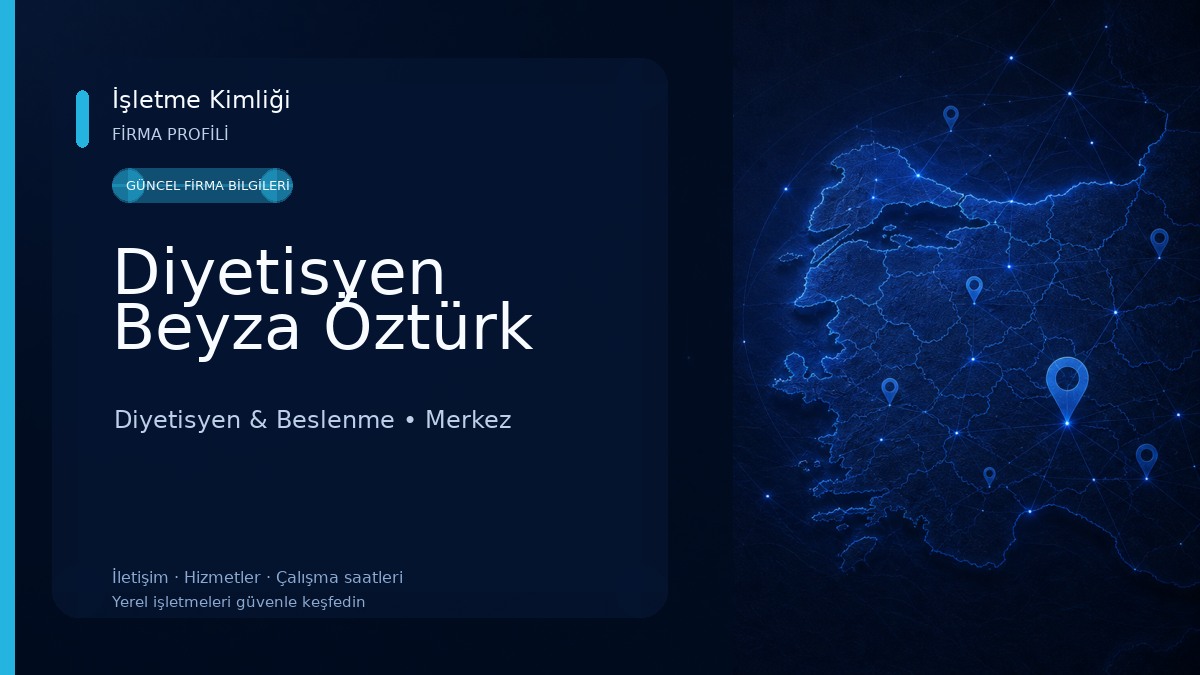 Diyetisyen Beyza Öztürk Diyetisyen & Beslenme