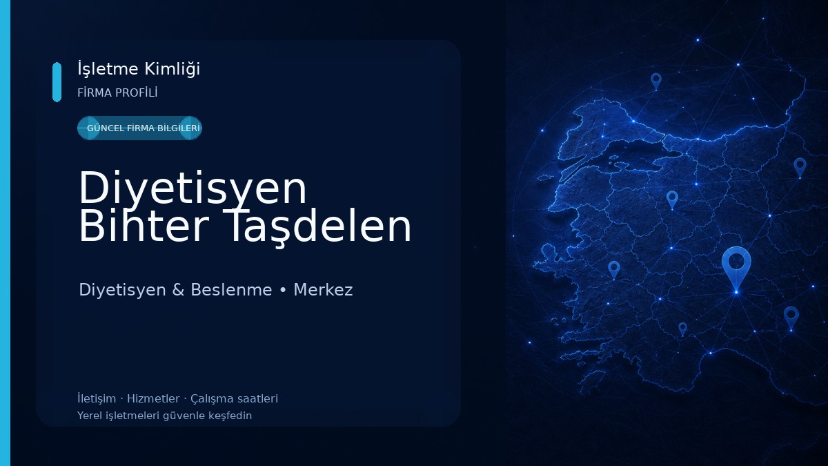 Diyetisyen Bihter Taşdelen