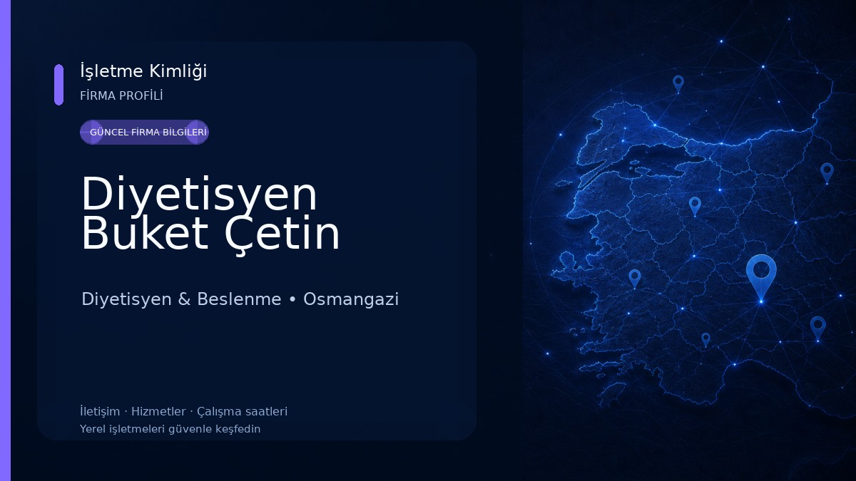 Diyetisyen Buket Çetin 