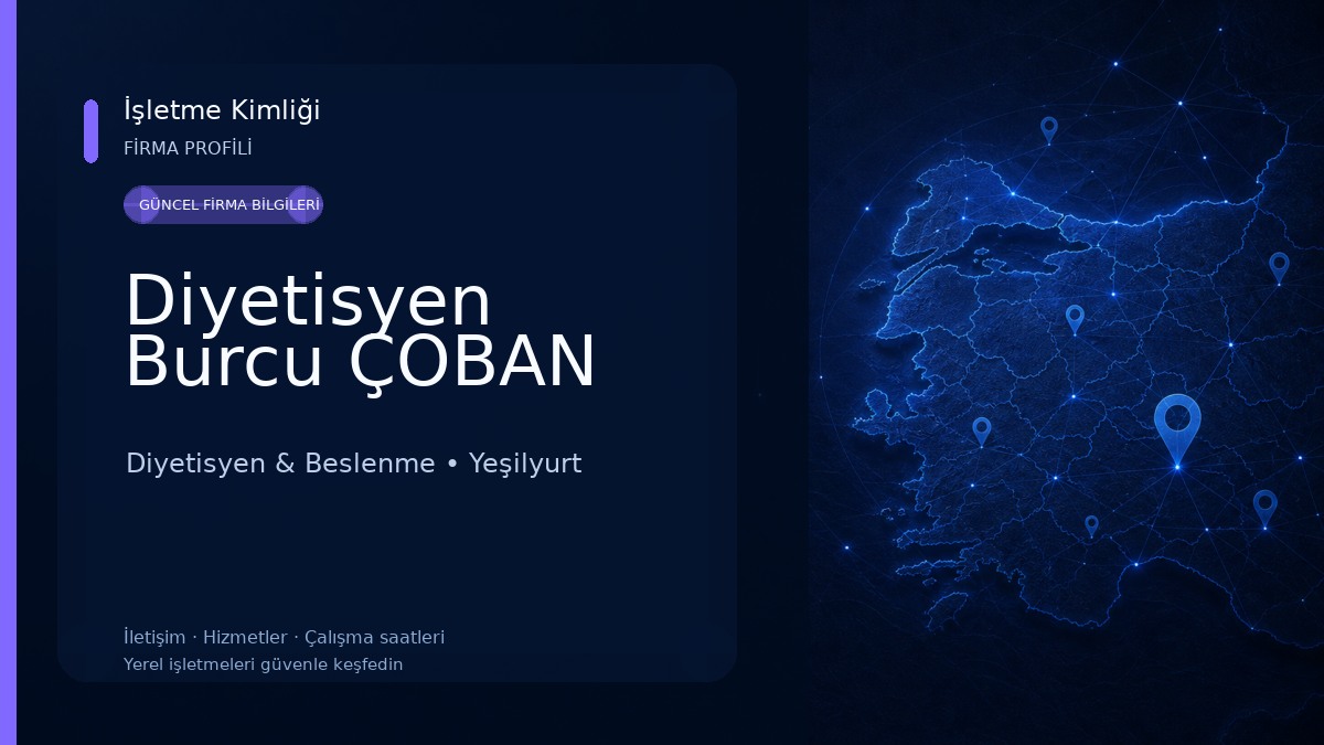 Diyetisyen Burcu ÇOBAN 