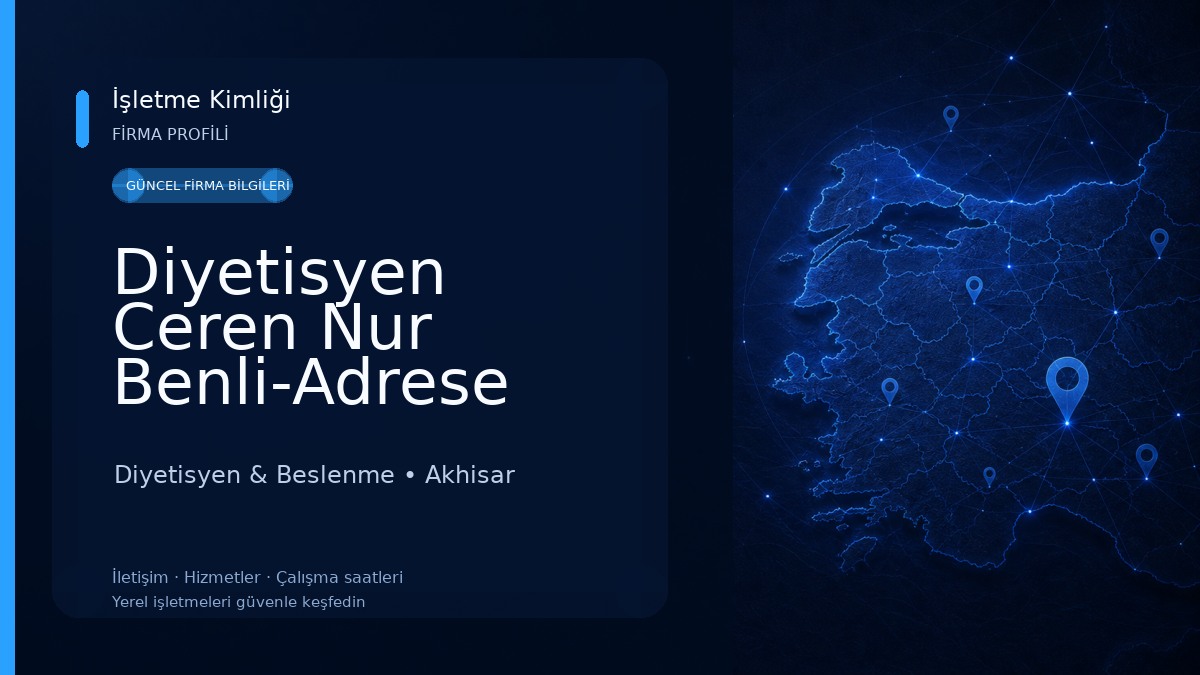 Diyetisyen Ceren Nur Benli-Adrese Teslim Diyet Yemek Diyetisyen & Beslenme