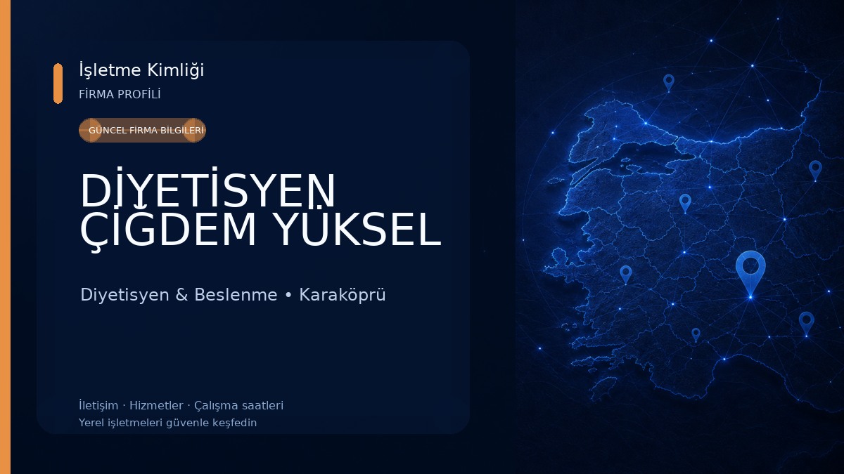 DİYETİSYEN ÇİĞDEM YÜKSEL Diyetisyen & Beslenme