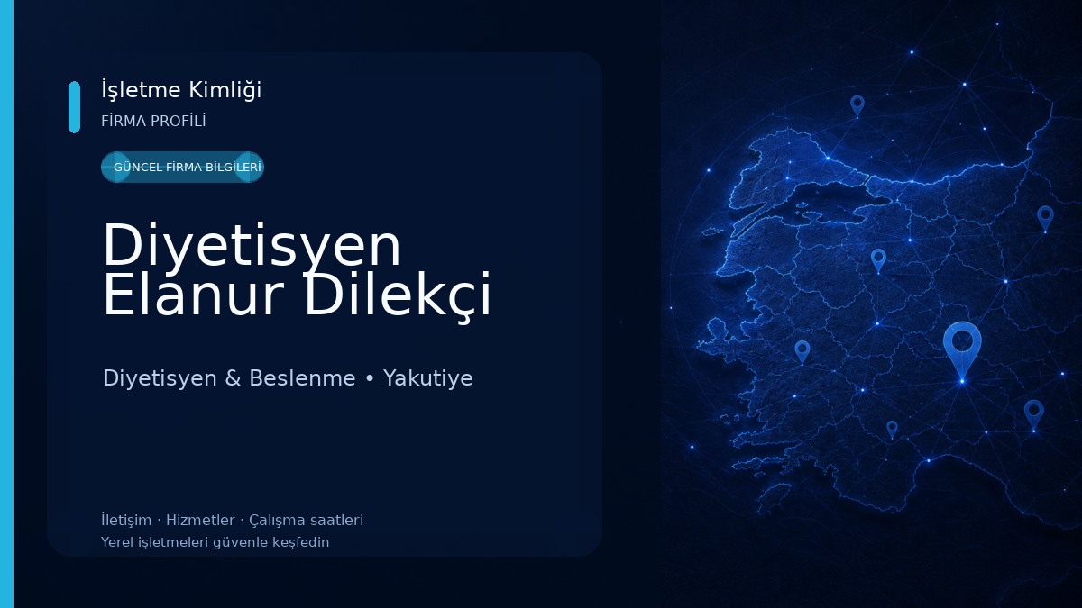 Diyetisyen Elanur Dilekçi Diyetisyen & Beslenme