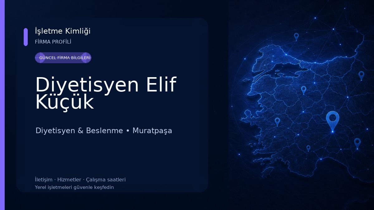 Diyetisyen Elif Küçük
