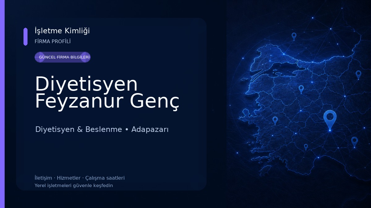 Diyetisyen Feyzanur Genç Diyetisyen & Beslenme