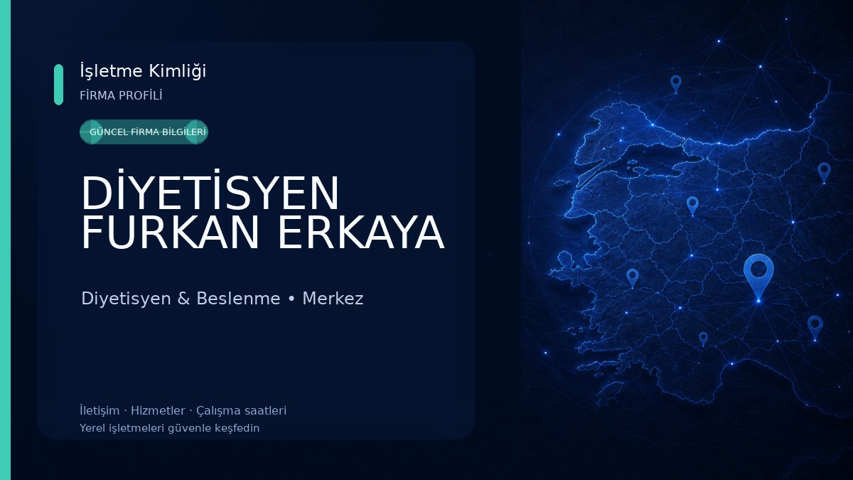 DİYETİSYEN FURKAN ERKAYA