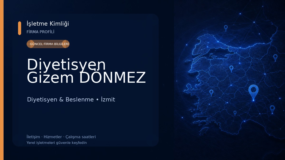 Diyetisyen Gizem DÖNMEZ