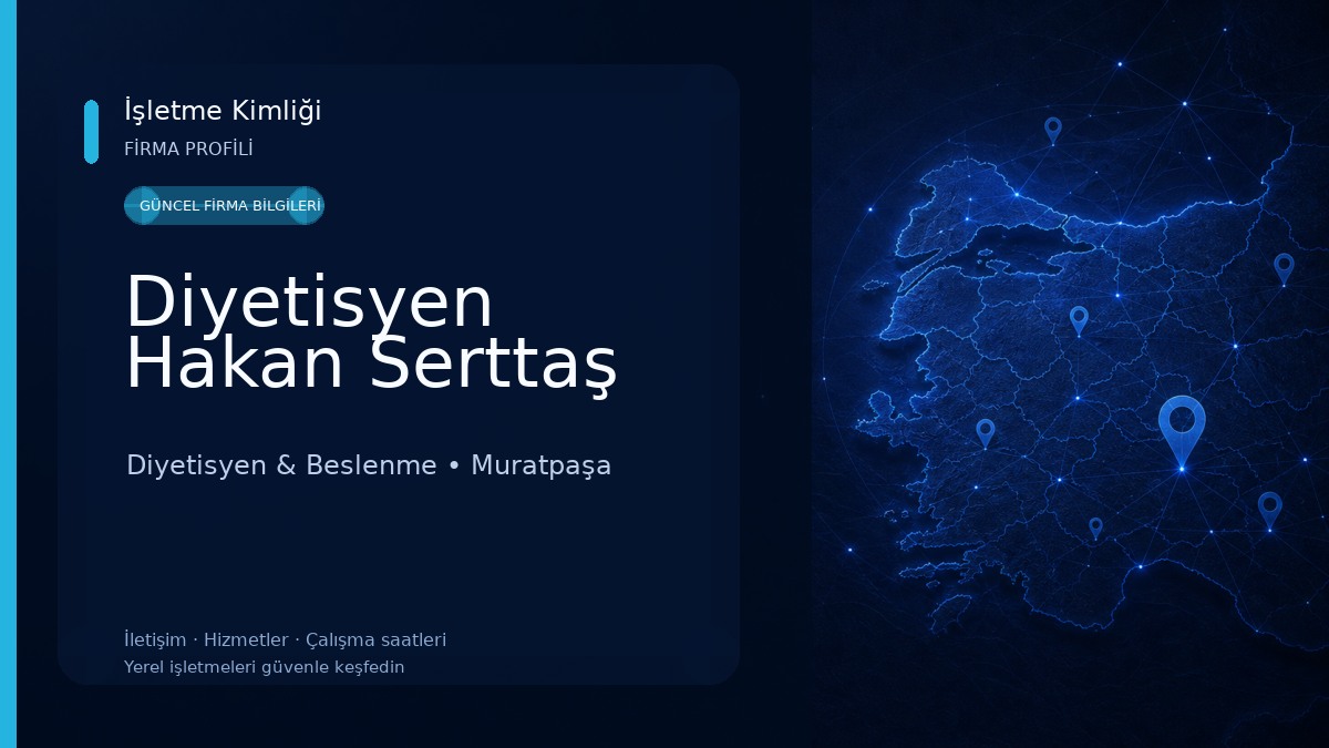Diyetisyen Hakan Serttaş 