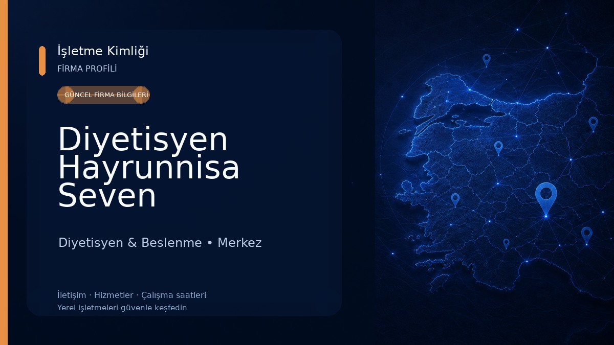 Diyetisyen Hayrunnisa Seven Diyetisyen & Beslenme