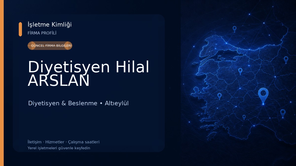 Diyetisyen Hilal ARSLAN Diyetisyen & Beslenme