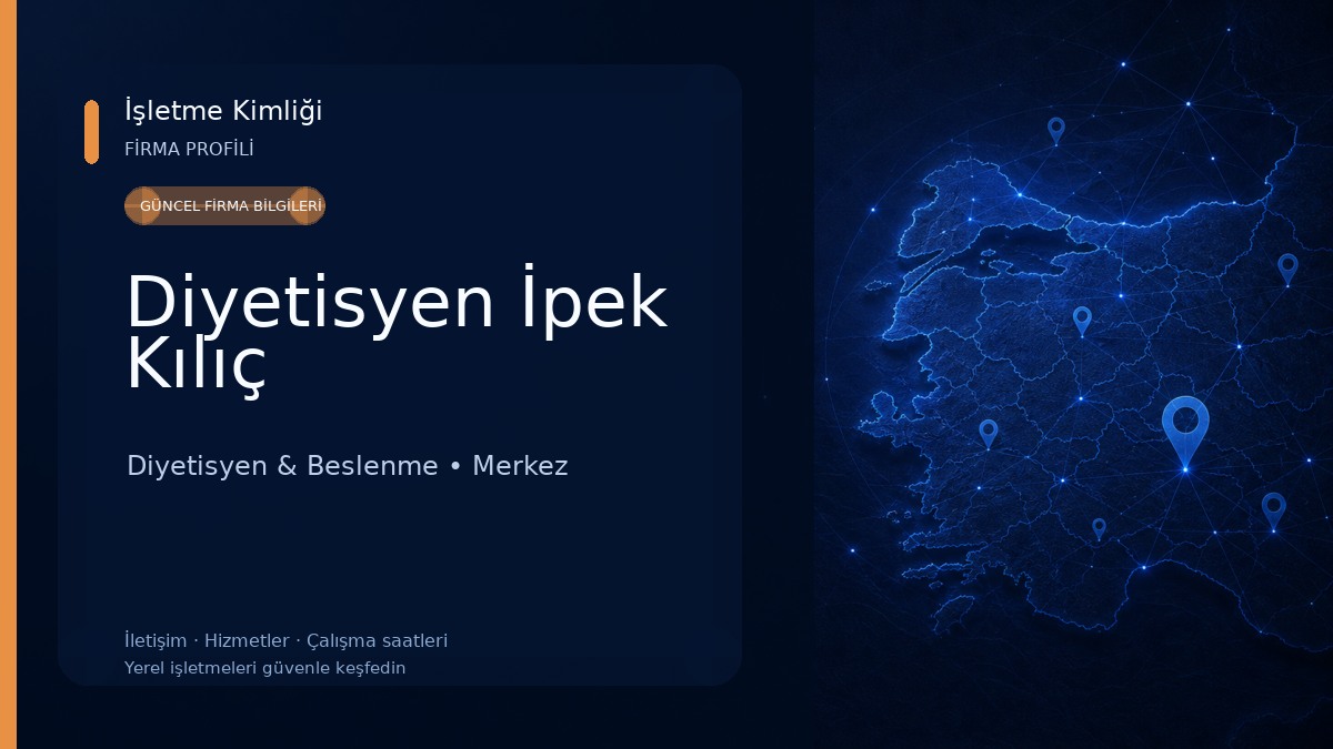 Diyetisyen İpek Kılıç Diyetisyen & Beslenme