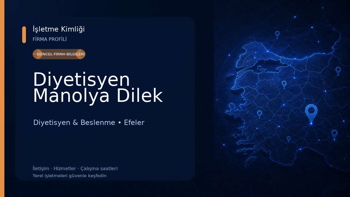 Diyetisyen Manolya Dilek Diyetisyen & Beslenme