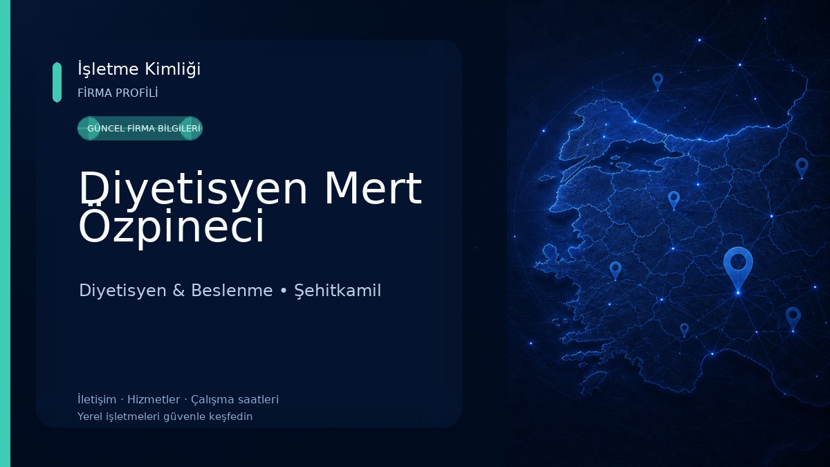 Diyetisyen Mert Özpineci 
