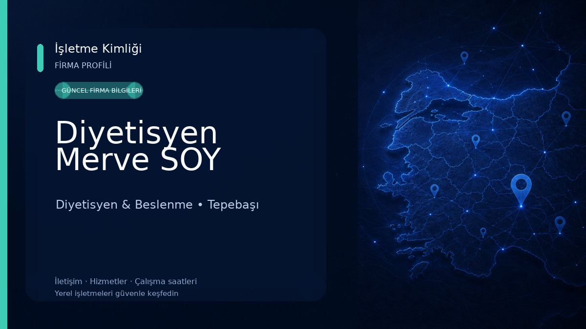 Diyetisyen Merve SOY Diyetisyen & Beslenme