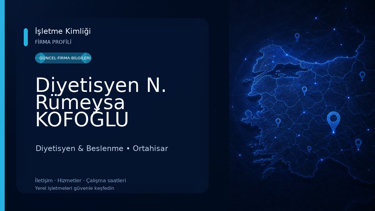 Diyetisyen N. Rümeysa KOFOĞLU Beslenme Danışmanlığı