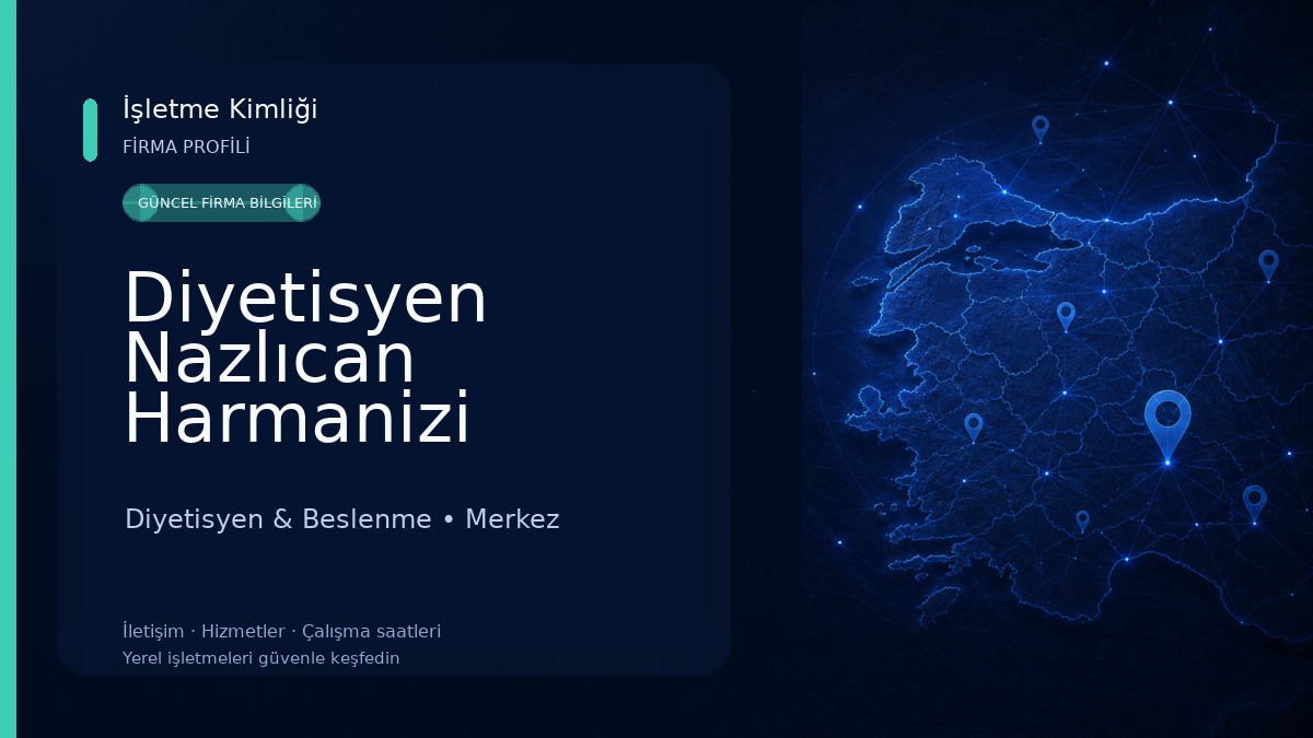 Diyetisyen Nazlıcan Harmanizi Diyetisyen & Beslenme