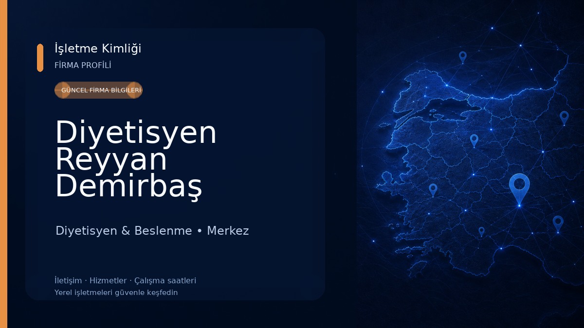 Diyetisyen Reyyan Demirbaş 