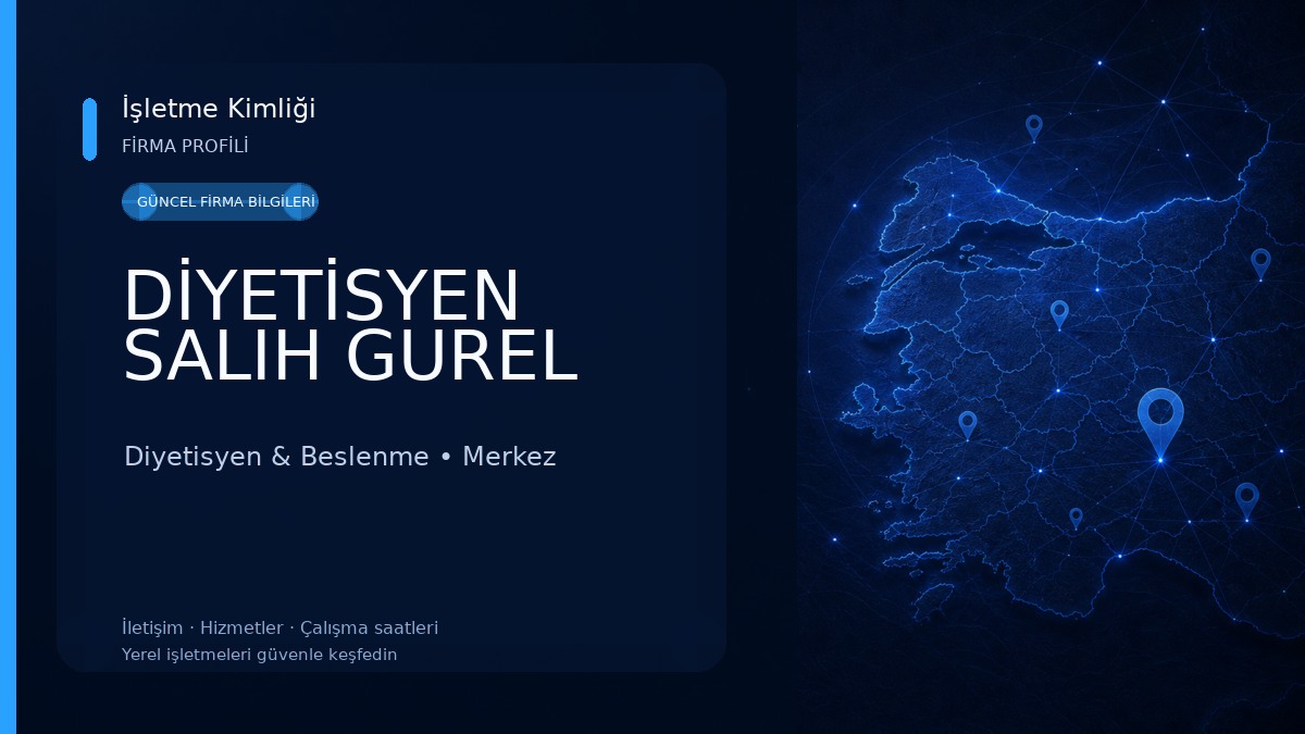 DİYETİSYEN SALIH GUREL Diyetisyen & Beslenme
