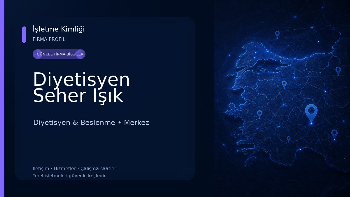 Diyetisyen Seher Işık