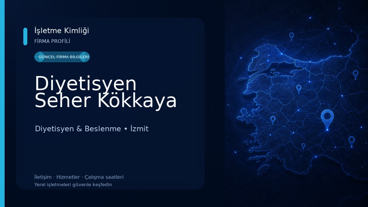 Diyetisyen Seher Kökkaya Diyetisyen & Beslenme